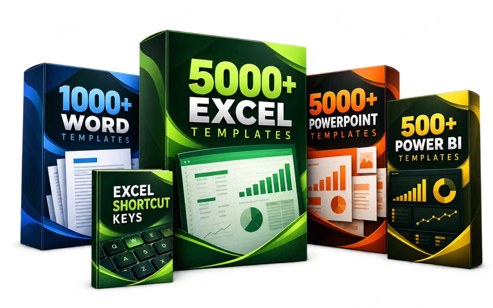 5000+ Excel Templates — Complete Bundle