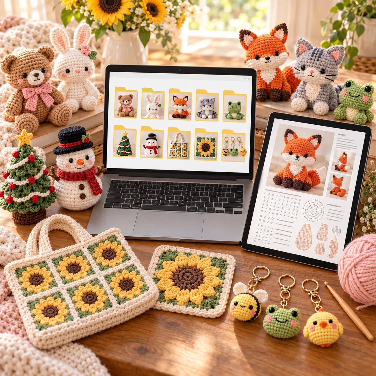 1500+ Crochet Pattern Bundle